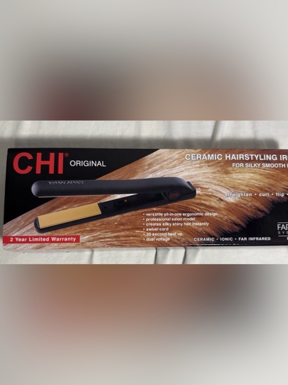 CHI original hairstyling iron- Brand new in box